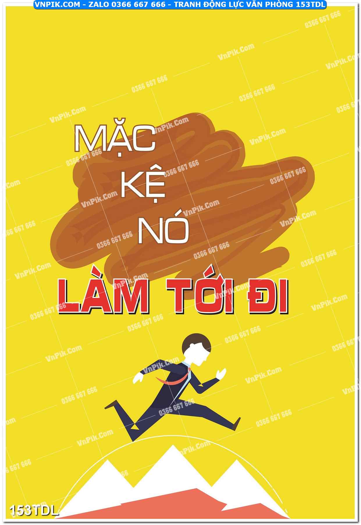 Tranh động lực văn phòng 153TDL